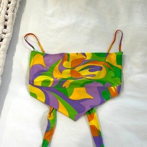 WeWoreWhat Saved by the Bell Tie Back Top